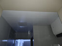 美的（Midea）集成吊顶铝扣板300*600大板厨房卫生间浴室吊顶材料全套包安装 6㎡【加厚大板0.5mm】亚白30*60 实拍图