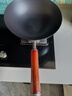 九阳（Joyoung）钛铁不粘炒锅 无涂层炒菜锅铁锅轻量燃气灶30cm 实拍图