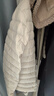 雅鹿羽绒服女轻薄短上衣2025秋冬季新款女士轻便外穿内胆保暖羽绒外套 米白色 XL 【推荐115-125斤】 实拍图