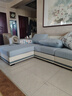 全友家居现代简约家用大户型贵妃转角沙发客厅实木架布艺沙发政府补贴 实拍图