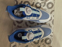 361°童鞋 儿童跑鞋四季男女童3-14岁助推科技旋钮跑鞋 蓝40 实拍图