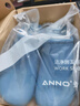 ANNO安诺/ANNO 手术室工作拖鞋坡跟舒适防护鞋洁净房工作鞋医院护士 湖蓝色 39-40 实拍图