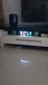 三每WiFi电子时钟客厅电视柜台钟智能联网自动对时桌面大屏农历日期W1 酷炫黑 实拍图