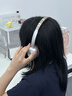 联想（Lenovo）【时尚复古】蓝牙耳机头戴式高音质无线蓝牙6.0长续航ins穿搭网红潮流街拍出片神器适用于苹果华为 复古棕【蓝牙6.0+立体环绕音效】 ENC智能通话降噪-零压感透气耳罩 实拍图