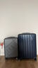 美旅箱包行李箱24英寸拉杆箱可扩容轻盈大容旅行箱薯条箱深蓝色79B密码箱 实拍图