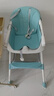 三条小鱼宝宝餐椅多功能可折叠便携儿童餐桌椅婴幼儿小孩可调节吃饭桌座椅 升级绿【靠背可躺+折叠+万向轮】 实拍图