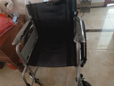 怡辉（YIHUI）轮椅老人专用出行小型轻便携折叠年轻人骨折充气轮胎旅行手动推车 实拍图
