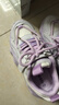 哈比熊（HOBIBEAR）儿童运动鞋春秋网面透气女童运动鞋男女童老爹鞋JD53S82紫色33码 实拍图