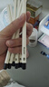 卡西米尔小白杆铅笔小学生无毒考试专用涂卡笔新一年级二年级考试铅笔幼儿园初学者练字六角铅笔HB*3 实拍图