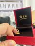 老庙黄金足金耳环批花C形耳钉耳圈送女友送给妈妈生日礼物 实拍图