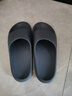 朴西香蕉船情侣凉拖鞋女浴室不易滑室内居家四季拖鞋男 黑色 40-41 实拍图