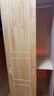 福霜【包安装】全实木衣柜家用卧室推拉门收纳柜子移门原木风大衣橱 120宽50深180高 (原木无漆)纯实木无贴皮 实拍图