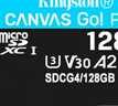 金士顿（Kingston）128GB TF（MicroSD）存储卡 内存卡U3 V30 A2 4K适配大疆Pocket 3/Action 5/无人机/运动相机/监控 实拍图