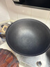 夏老大章丘生铁锅 双耳铸铁炒锅古法无涂层物理不易粘炒锅圆底炒菜锅40 实拍图