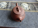藏壶天下 宜兴紫砂壶 戴老师全手工刻绘茶壶 家藏底槽清金莲生香石瓢壶 金莲生香 实拍图