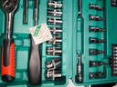 绿林（GREENER）49件六角套筒扳手套装工具家用汽修车工具套装棘轮扳手工具箱全套 实拍图