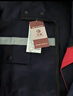 鸿赫加油站工作服棉衣防静电工作服冬装中石化中石油劳保服棉袄定制 藏青防静电棉衣+冬裤 M /165 实拍图
