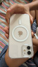 倍思 适用苹果12手机壳 iphone12保护套magsafe磁吸充电壳防滑防摔男女镜面网红潮款 全透明 实拍图