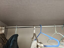 访客晾衣杆伸缩免打孔阳台窗帘杆支撑衣柜挂晒衣杆晾衣架 圆0.9~1.6米 实拍图