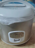 美的（Midea） 微压电饭煲 精铸发热盘大容量简单易控 黑晶内胆家用迷你小电饭锅 1-2-3-5-8人家用商用 3升黑晶内胆MB-WYJ301 （2-6人） 3L 实拍图