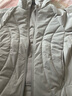 蕉下（beneunder）外套女气绒棉服中暖弹力连帽户外运动秋冬CL231蓝烟灰M 实拍图