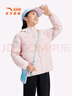 安踏儿童羽绒服男女童2025冬季舒适保暖连帽轻薄羽绒服A72545901 实拍图