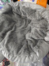 派乐特 猫窝狗窝保暖冬季秋天宠物猫咪毯垫子睡袋 灰色L+头枕 实拍图