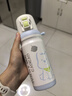 babycare奇趣公仔儿童保温杯婴儿宝宝学饮杯吸管水杯水壶不锈钢-青500ml 实拍图