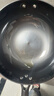 中福陆川铁锅炒菜锅家用无涂层氮化窒化广西生铁铸铁锅炒锅燃气已开锅 平底 30cm 【有耳+锅盖】JD或SF物流 实拍图