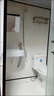 五阆机械（可上门安装）淋浴房整体淋浴房一体卫生间农村家用隔断干湿分离 1.0*1.2M 含马桶 正开门 实拍图