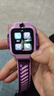 小天才儿童电话手表Q3桑染紫AI精准定位防水大屏视频通话儿童学生智能手表爆款升级移动支付男孩女孩 实拍图