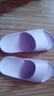 朴西eva室内静音夏季女士拖鞋软底凉拖鞋居家浴室洗澡防滑情侣拖鞋女 翡翠紫【掌柜推荐】 38-39 实拍图