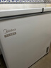 美的（Midea）179升双温双箱家用冰柜 大冷冻小冷藏两用卧式冷柜小型冰箱节能低音BCD-179DKEM(E)国家补贴20% 实拍图