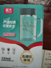 富光双层玻璃杯商务泡茶杯子大容量耐热办公水杯过滤带把银色320ml 实拍图