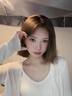 森之恋纯银项链女款方糖吊坠轻奢高级感七夕情人节送女友老婆生日礼物 白金色 实拍图