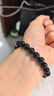 普陀山乌金黑曜石手串男补水事业护身男女情侣手串护身符生日礼物 实拍图