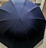 天堂伞加大号超大雨伞男女三人10骨黑胶防晒遮阳伞广告伞企业定制logo伞 【10骨黑胶防晒升级款】藏青色 实拍图