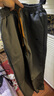 策息保暖加绒裤子冬季男加厚休闲裤百搭棉裤工装运动宽松长裤 加绒黑色+加绒深灰 4XL -建议165-180斤左右 实拍图