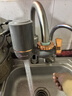 美的（Midea）净水器水龙头过滤器家用自来水滤水器直饮前置过滤器厨房卫生间通用除水垢除余氯双出水可清洗滤芯 一机一芯【可清洗滤芯】 实拍图