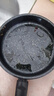 【亏本清仓】韩式麦饭石色不粘锅平底锅铁锅电磁炉不带盖 黑色小煎锅 16cm 实拍图