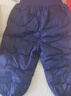 巴拉巴拉婴儿羽绒裤宝宝高腰护肚长裤男女童冬装2025新款保暖时尚束脚裤潮 深蓝小兔-灰鸭绒 （40%用户选择） 110 cm-充绒量33g 实拍图