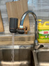 美的（Midea）净水器水龙头过滤器家用自来水滤水器直饮前置过滤器厨房卫生间通用除水垢除余氯双出水可清洗滤芯 一机三芯【两年免换滤芯】 实拍图