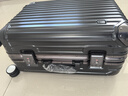 爱华仕铠甲行李箱20英寸男拉杆箱可登机旅行箱商务铝框箱女硬壳密码箱 实拍图