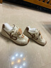 他她卢昱晓同款黄油小熊联名德训鞋休闲鞋 米杏/米白/棕 36 实拍图