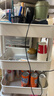 宜家（IKEA）拉斯克家居小推车三层置物架移动茶水桌客厅咖啡桌厨房储物收纳架 【升级款】白色小号 28*38*61cm 实拍图