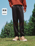 森马休闲裤男简约纯色百搭针织长裤秋季抽绳束脚裤运动风101524127121 实拍图