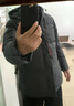 京东京造羽绒服25秋冬新款连帽加绒加厚面包服冬季短款羽绒服 灰色 L 实拍图