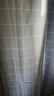 京东京造 浴帘涤纶卫生间加厚宽防水防霉遮光洗澡淋浴室隔断窗帘200*180cm 实拍图