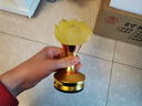 易昌缘2026新款莲花灯供佛灯充电佛堂灯长明灯led佛台灯观音佛灯佛前供奉灯家用 [亮灯35天]6寸 花苞款 1对  15厘米高 实拍图