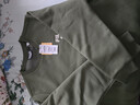 斐乐（FILA）官方男子加绒保暖卫衣秋冬季时尚休闲简约圆领套头衫长袖上衣男装 【加绒】军旅绿-KK M 实拍图